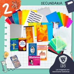 Lista de útiles 2° de Secundaria