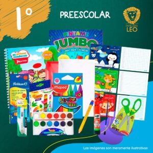 Papelería y útiles escolares de 1er grado - Preescolar