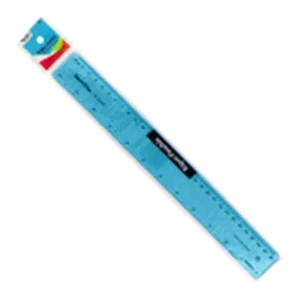 REGLA BARRILITO DE PLASTICO FLEXIBLE 30CM SFLEX30