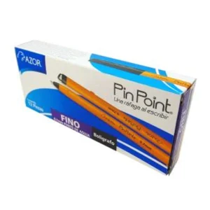BOLIGRAFO PIN POINT 0.7MM 6820 NEGRO CON 12 PZAS.