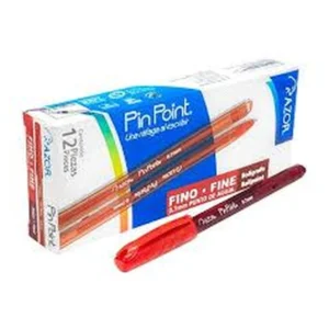 BOLIGRAFO PIN POINT 0.7MM 6810 ROJO CON 12 PZAS.