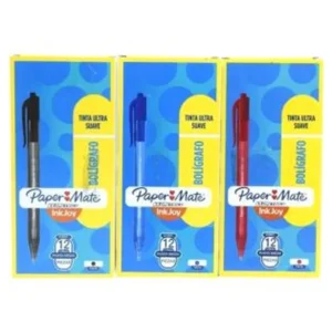 BOLIGRAFO KILOMETRICO 100 RETRACTIL AZUL CON 12 PZAS.