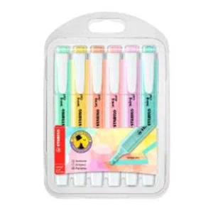 MARCATEXTOS STABILO SWING COOL C/6 PASTEL