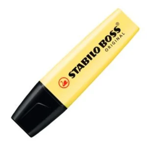 MARCATEXTOS BOSS 70/144 PASTEL AMARILLO