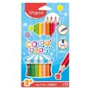 COLORES PEP’S JUMBO TRIANGULAR 5MM C/12