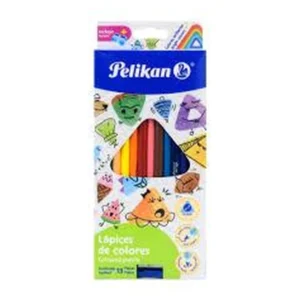COLORES TRIANGULAR 4MM C/12 PELIKAN