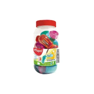SACAPUNTAS MAPED CON DEPOSITO 1 ORIFICIO BULBO 507100ZM BOTE CON 20 PZAS.