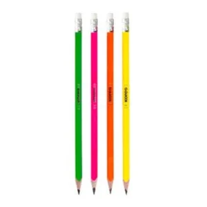LAPIZ DE GRAFITO KORES NO. HB TRIANGULAR NEON POR PIEZA