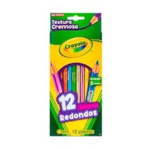 COLORES CRAYOLA C/12 LARGOS REDONDOS